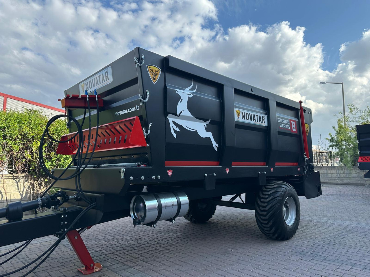 Novatar Manure Spreader 6 m3 - 퇴비 스프레더 : 사진 4 Novatar Manure Spreader 6 m3 - 퇴비 스프레더 : 사진 4