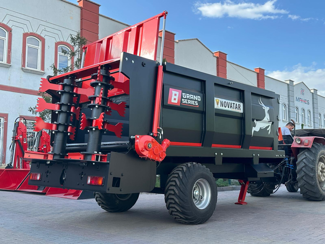 Novatar Manure Spreader 6 m3 - 퇴비 스프레더 : 사진 3 Novatar Manure Spreader 6 m3 - 퇴비 스프레더 : 사진 3