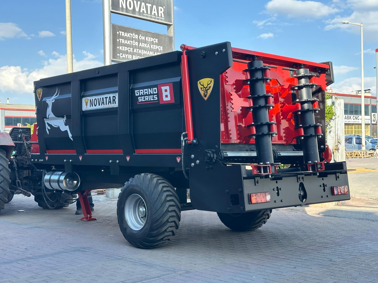 Novatar Manure Spreader 6 m3 - 퇴비 스프레더 : 사진 1 Novatar Manure Spreader 6 m3 - 퇴비 스프레더 : 사진 1