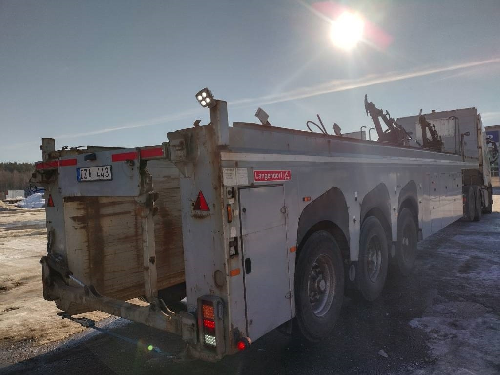 Langendorf allaskärry, 9,5m nordic malli - 세미 트레일러 : 사진 2 Langendorf allaskärry, 9,5m nordic malli - 세미 트레일러 : 사진 2