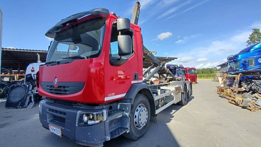 Renault Premium 380dxi 5,30m multilift koukkulaite - 후크 리프트 트럭 : 사진 2 Renault Premium 380dxi 5,30m multilift koukkulaite - 후크 리프트 트럭 : 사진 2
