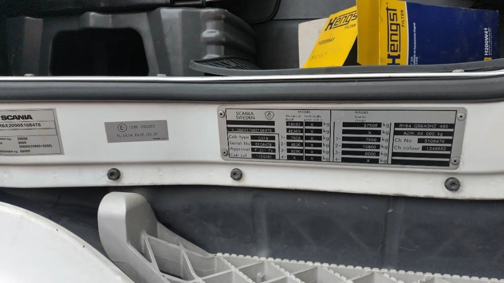 Scania R164 480 rautajouset,av4100mm , ADR. HIENO!! - 캡 새시 트럭 : 사진 5 Scania R164 480 rautajouset,av4100mm , ADR. HIENO!! - 캡 새시 트럭 : 사진 5