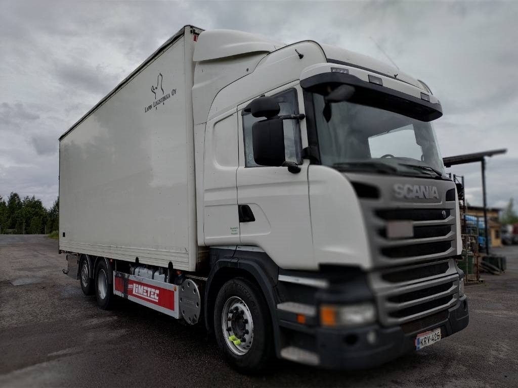 Scania R480 6x2 limetec kokosivuauk kori,liukukatto - 박스 트럭 : 사진 2 Scania R480 6x2 limetec kokosivuauk kori,liukukatto - 박스 트럭 : 사진 2