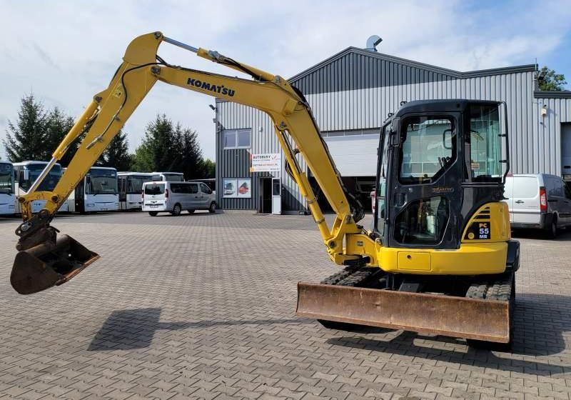Komatsu PC55MR-3 / SPROWADZONA / 4 380 MTH - 크롤러 굴삭기 : 사진 5 Komatsu PC55MR-3 / SPROWADZONA / 4 380 MTH - 크롤러 굴삭기 : 사진 5