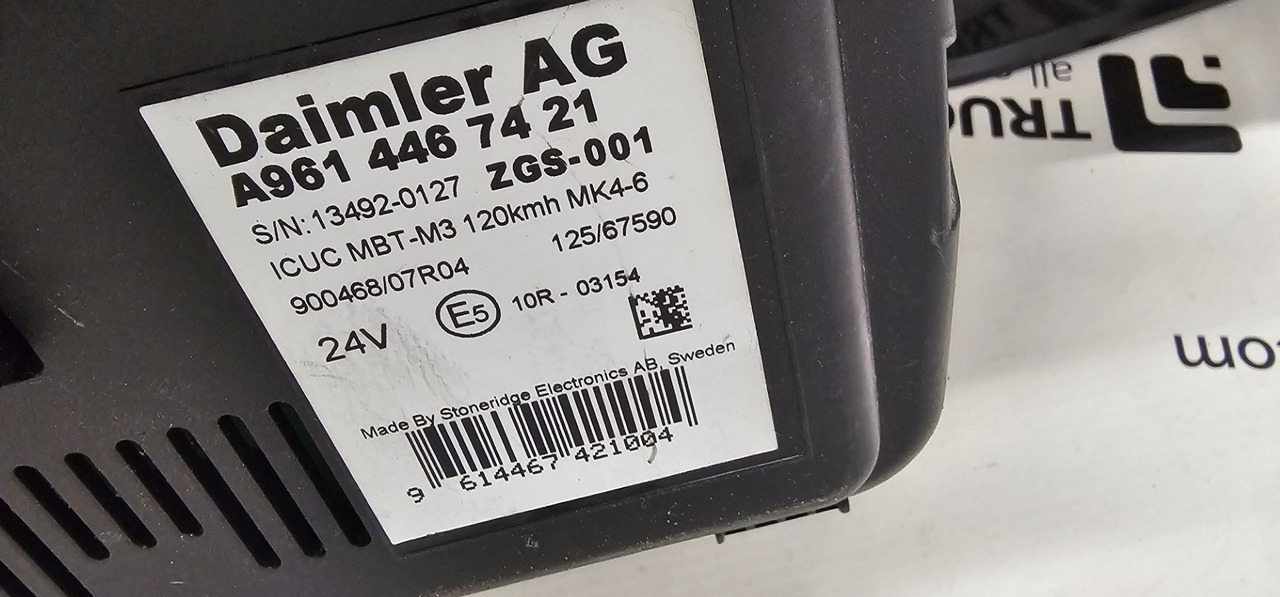 대시보드 트럭 용 MERCEDES-BENZ Actros MP4 instrument panel, dashboard, EURO6, 0084465521 : 사진 6