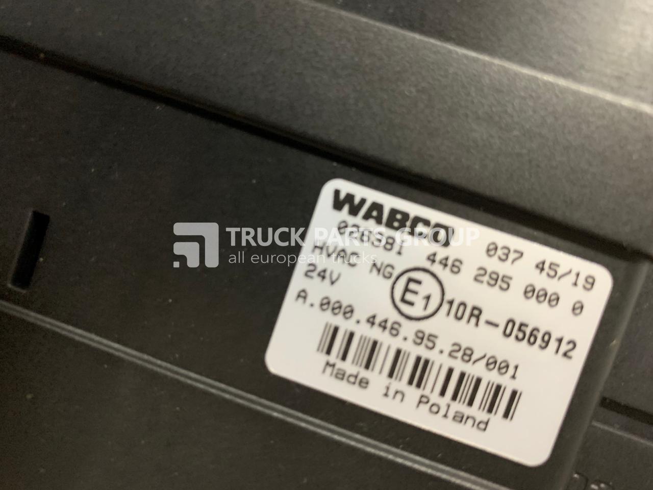 Mercedes Benz EVOBUS, CITARO, SETRA, TOURISMO, TRAVEGO, HVAC NG control unit 0004469528, by WABCO 446295000 - ECU 버스 용 : 사진 1 Mercedes Benz EVOBUS, CITARO, SETRA, TOURISMO, TRAVEGO, HVAC NG control unit 0004469528, by WABCO 446295000 - ECU 버스 용 : 사진 1