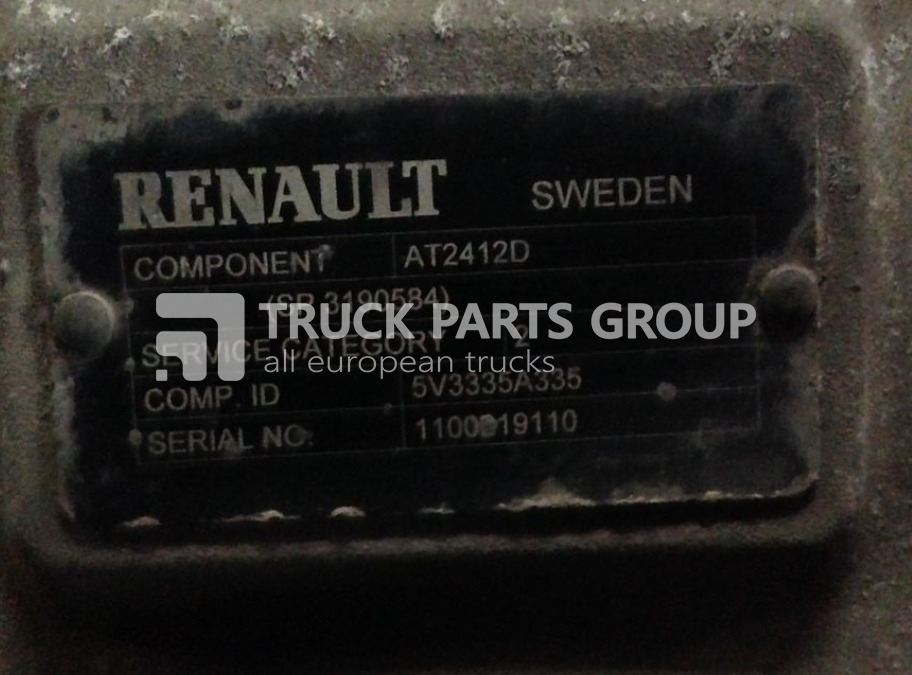 VOLVO FH4, FM4, Renault, Gama series, T-Range, EURO5, EURO6, gearbox, gearbox - 기어박스 트럭 용 : 사진 2 VOLVO FH4, FM4, Renault, Gama series, T-Range, EURO5, EURO6, gearbox, gearbox - 기어박스 트럭 용 : 사진 2