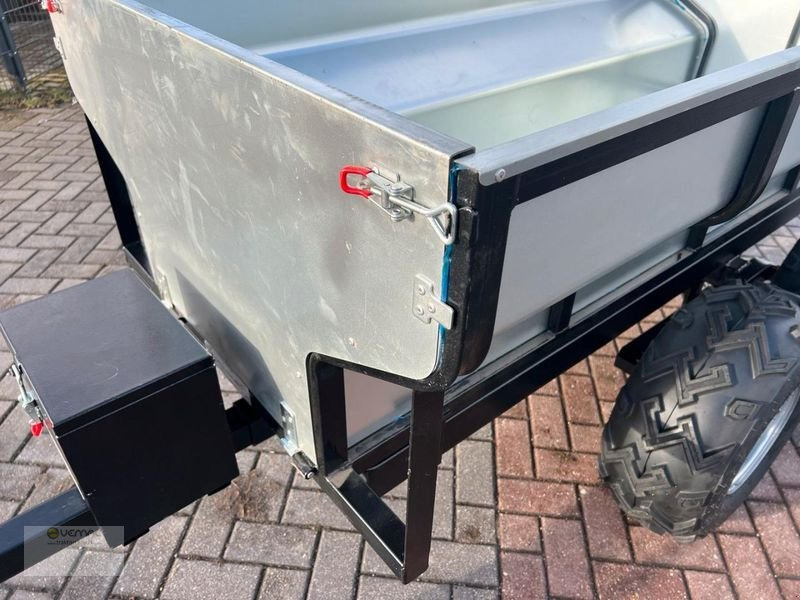 신규 농장 티핑 트레일러/ 덤프 Vemac ATV Anhänger 1200kg Heckkipper Kipper Tandem Quad Traktor NEU : 사진 7
