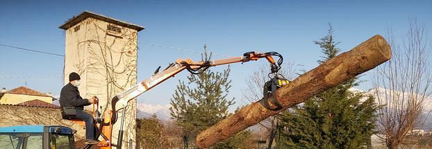 Caricatore legna - Gru forestale PAS450 Agri Sav - 크레인 : 사진 4 Caricatore legna - Gru forestale PAS450 Agri Sav - 크레인 : 사진 4