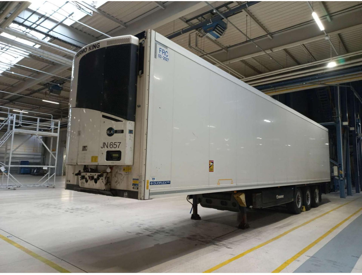 2018 Krone Double Deck Cool Liner FP 60 ThermoKing SLXi 300 Lifting Axle - 냉동 세미 트레일러 : 사진 3 2018 Krone Double Deck Cool Liner FP 60 ThermoKing SLXi 300 Lifting Axle - 냉동 세미 트레일러 : 사진 3