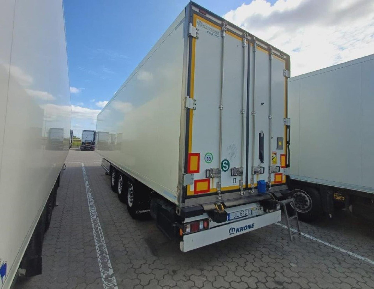 2018 Krone SDR Double Deck Cool Liner FP45 ThermoKing SLXi 300 Lifting Axle - 냉동 세미 트레일러 : 사진 5 2018 Krone SDR Double Deck Cool Liner FP45 ThermoKing SLXi 300 Lifting Axle - 냉동 세미 트레일러 : 사진 5