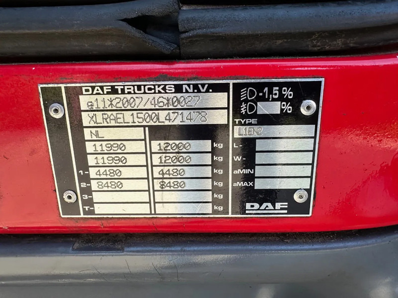 DAF LF 210 / NL TRUCK / LOW KM / EURO 6 / BOX + TAILLIFT / 12t / NEW APK - 박스 트럭 : 사진 5 DAF LF 210 / NL TRUCK / LOW KM / EURO 6 / BOX + TAILLIFT / 12t / NEW APK - 박스 트럭 : 사진 5