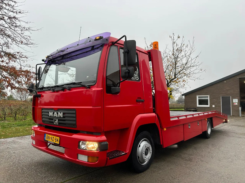 MAN L20 / NL TRUCK / EURO3 / 111.000km / EL. WINCH / 7,5t / SUPER CONDITION!! - 자동 운반 장치 트럭 : 사진 1 MAN L20 / NL TRUCK / EURO3 / 111.000km / EL. WINCH / 7,5t / SUPER CONDITION!! - 자동 운반 장치 트럭 : 사진 1