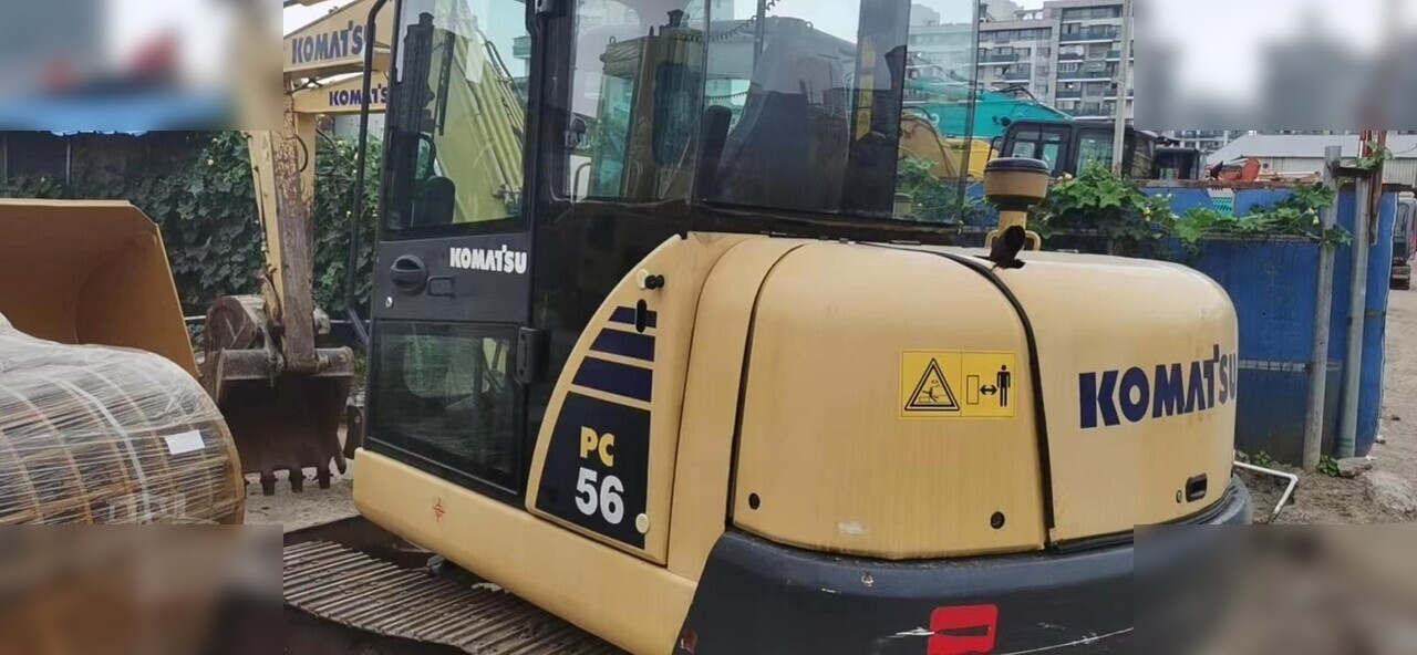 KOMATSU PC56-7 - 미니 굴삭기 : 사진 1 KOMATSU PC56-7 - 미니 굴삭기 : 사진 1