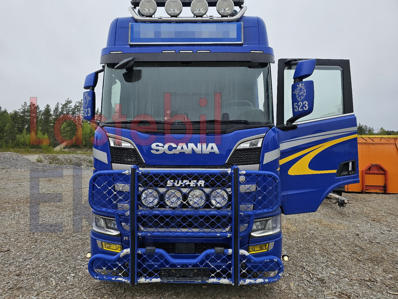 Scania R650 - 목재 트럭, 크레인 트럭 : 사진 3 Scania R650 - 목재 트럭, 크레인 트럭 : 사진 3