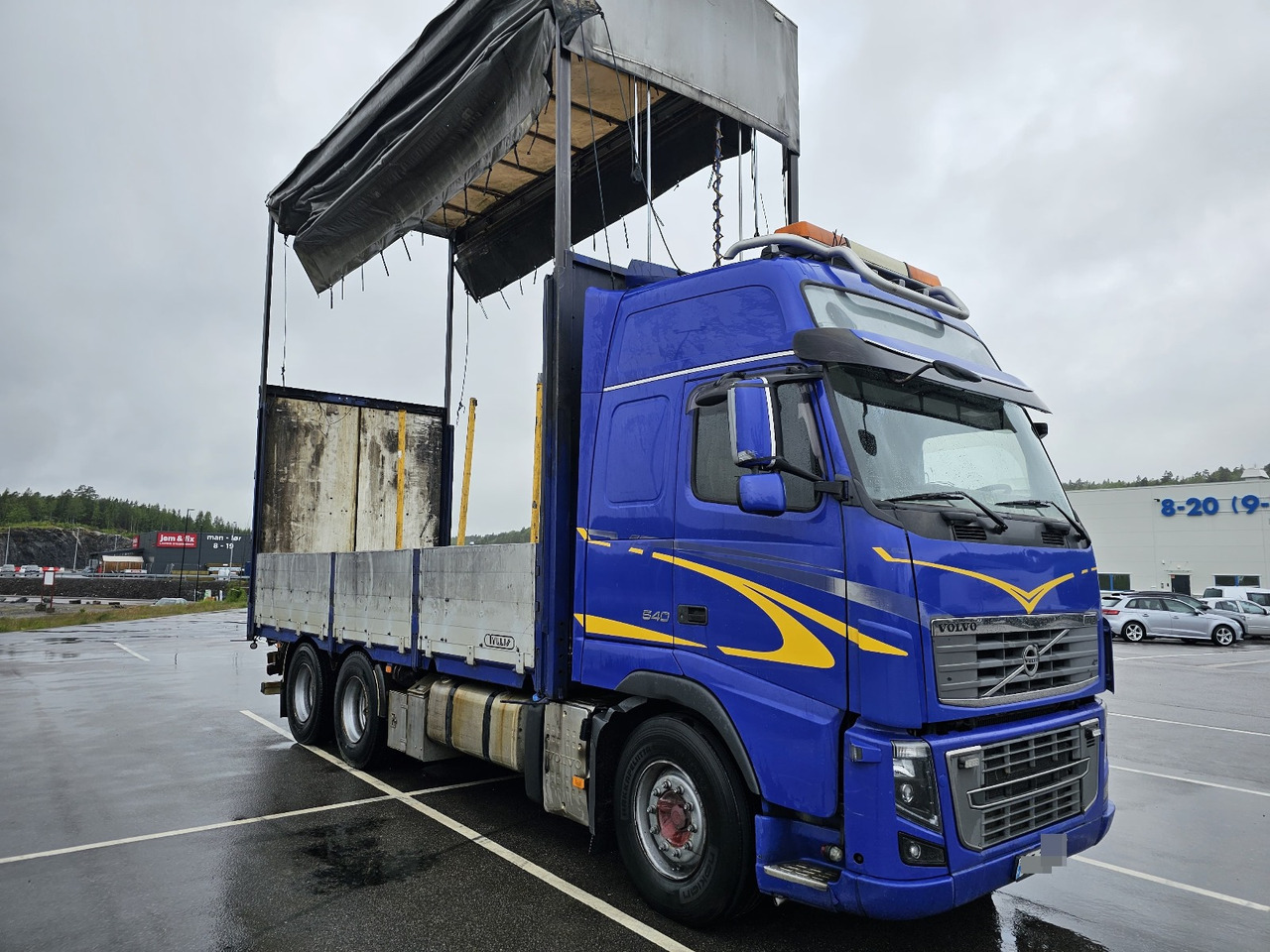 Volvo FH16 540 6x4 - 커튼사이더 트럭 : 사진 1 Volvo FH16 540 6x4 - 커튼사이더 트럭 : 사진 1