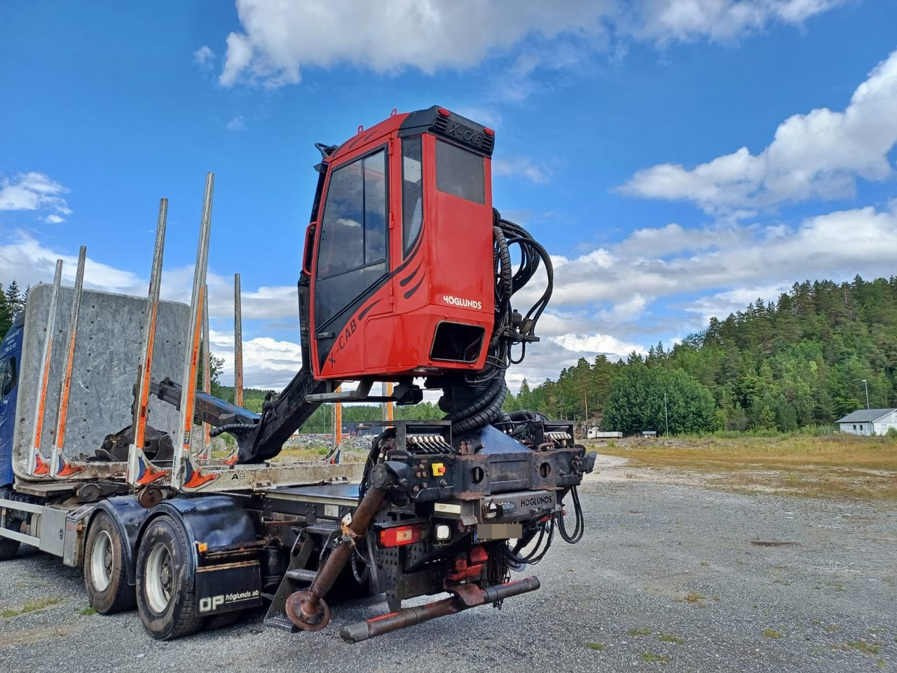 Volvo FH16 750 - 목재 트럭, 크레인 트럭 : 사진 3 Volvo FH16 750 - 목재 트럭, 크레인 트럭 : 사진 3