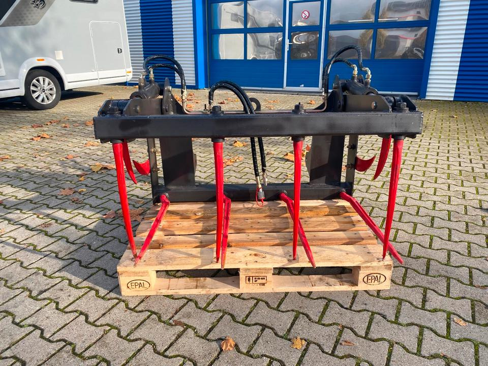 Greifschaufel Krokodilgebiss Dunggabel 1200mm EURO-Aufnahme *INKL.19% MWST* - 사일리지 장비 : 사진 4 Greifschaufel Krokodilgebiss Dunggabel 1200mm EURO-Aufnahme *INKL.19% MWST* - 사일리지 장비 : 사진 4