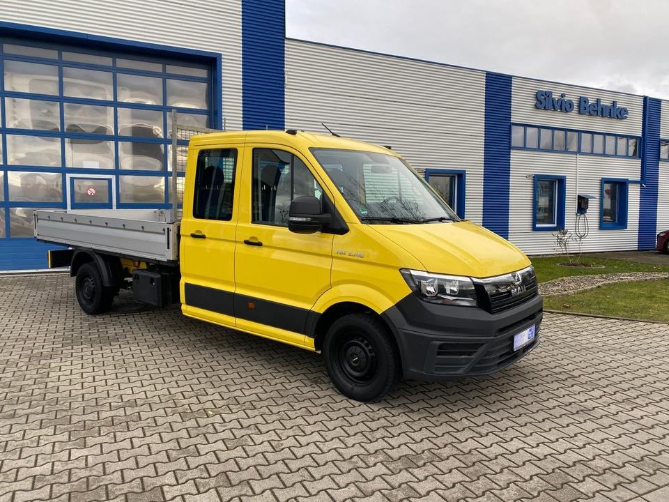 MAN TGE 3.140 Doka Pritsche Lang *STANDHZG* AHK*HECKANTRIEB*1.HAND*INKL.19% MWST*SOFORT!* - 플랫베드 밴, 콤비 밴 : 사진 1 MAN TGE 3.140 Doka Pritsche Lang *STANDHZG* AHK*HECKANTRIEB*1.HAND*INKL.19% MWST*SOFORT!* - 플랫베드 밴, 콤비 밴 : 사진 1
