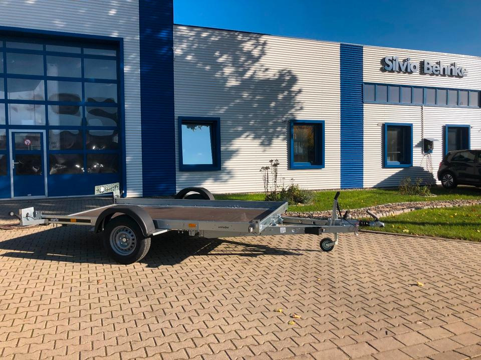 Martz Anhänger / Tieflader 1163Kg Nutzlast mit Knickdeichsel zum Kippen 3250x1850mm *INKL.19% MWST* - 오토바이 트레일러 : 사진 2 Martz Anhänger / Tieflader 1163Kg Nutzlast mit Knickdeichsel zum Kippen 3250x1850mm *INKL.19% MWST* - 오토바이 트레일러 : 사진 2