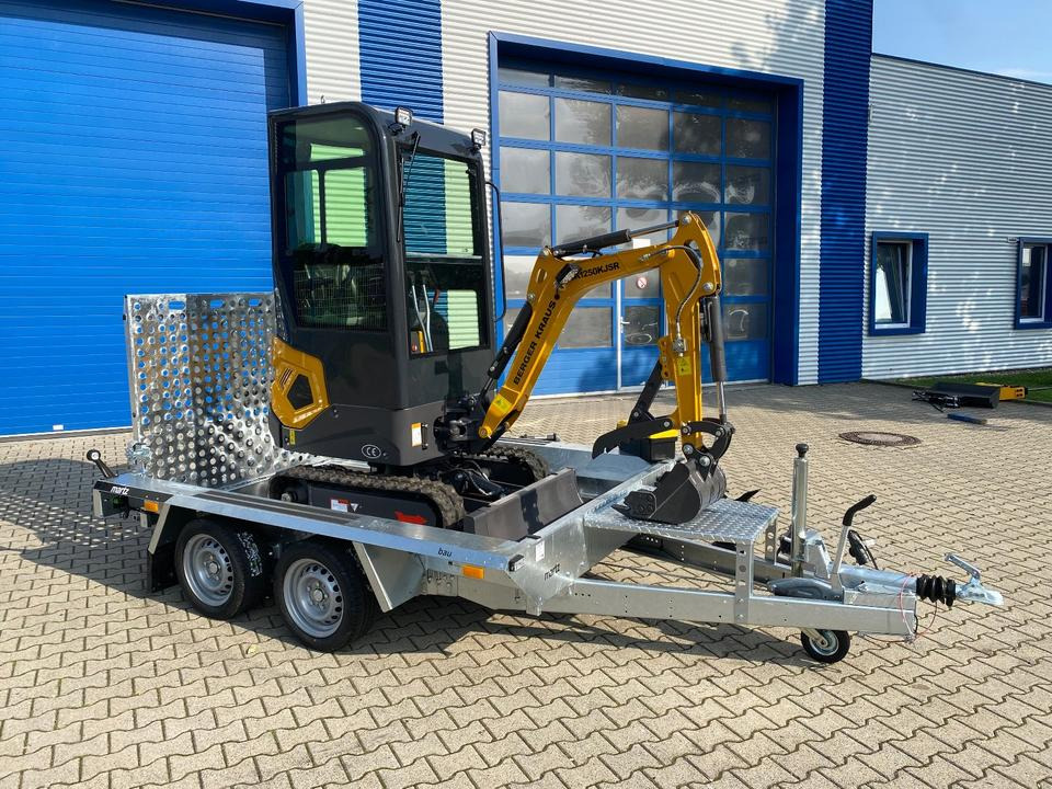 미니 굴삭기 Minibagger BK1250KJSR + Tieflader + Zubehör *INKL.19% MWST*BERGER KRAUS*VERSTELLFAHRWERK* KUBOTA*SOFORT!* : 사진 6