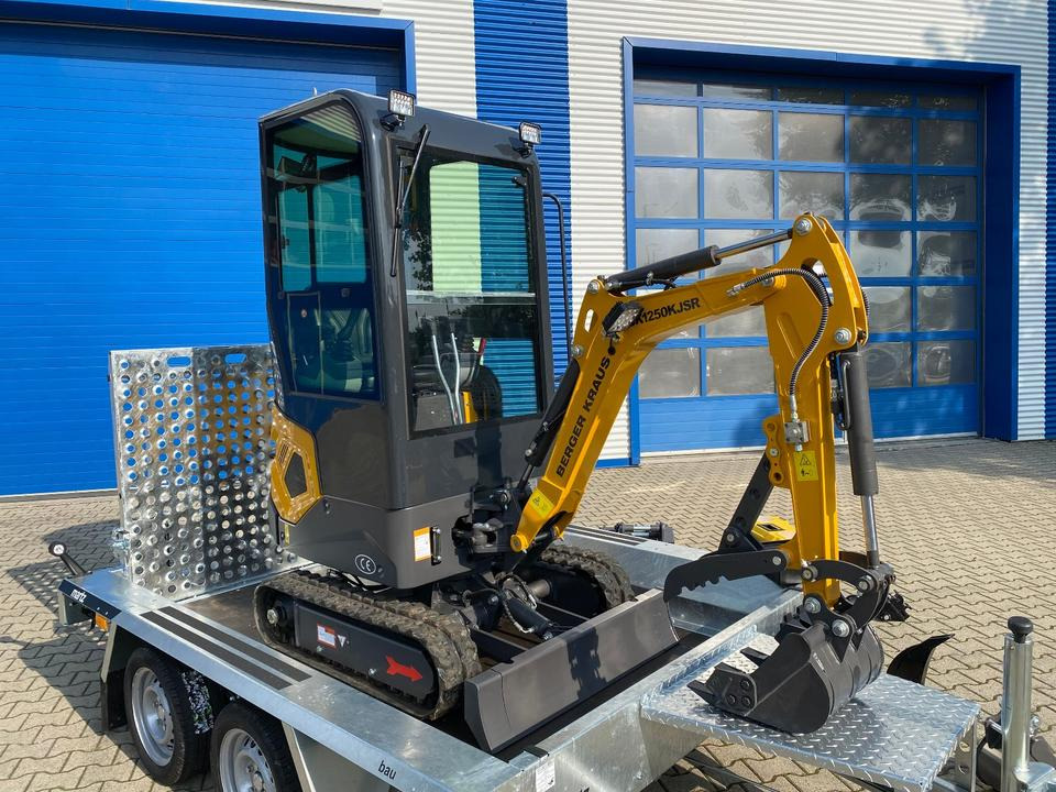 미니 굴삭기 Minibagger BK1250KJSR + Tieflader + Zubehör *INKL.19% MWST*BERGER KRAUS*VERSTELLFAHRWERK* KUBOTA*SOFORT!* : 사진 8