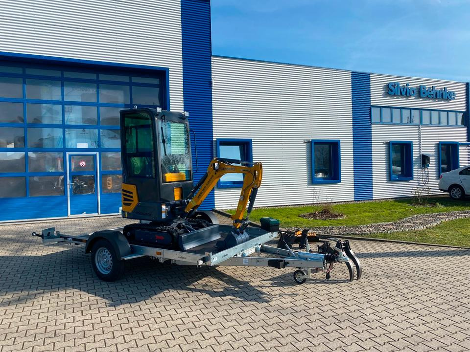 Minibagger BK950KS + Anhänger + Zubehör *INKL.19% MWST*BERGER KRAUS*KABINE*SOFORT!* - 미니 굴삭기, 트레일러 : 사진 4 Minibagger BK950KS + Anhänger + Zubehör *INKL.19% MWST*BERGER KRAUS*KABINE*SOFORT!* - 미니 굴삭기, 트레일러 : 사진 4