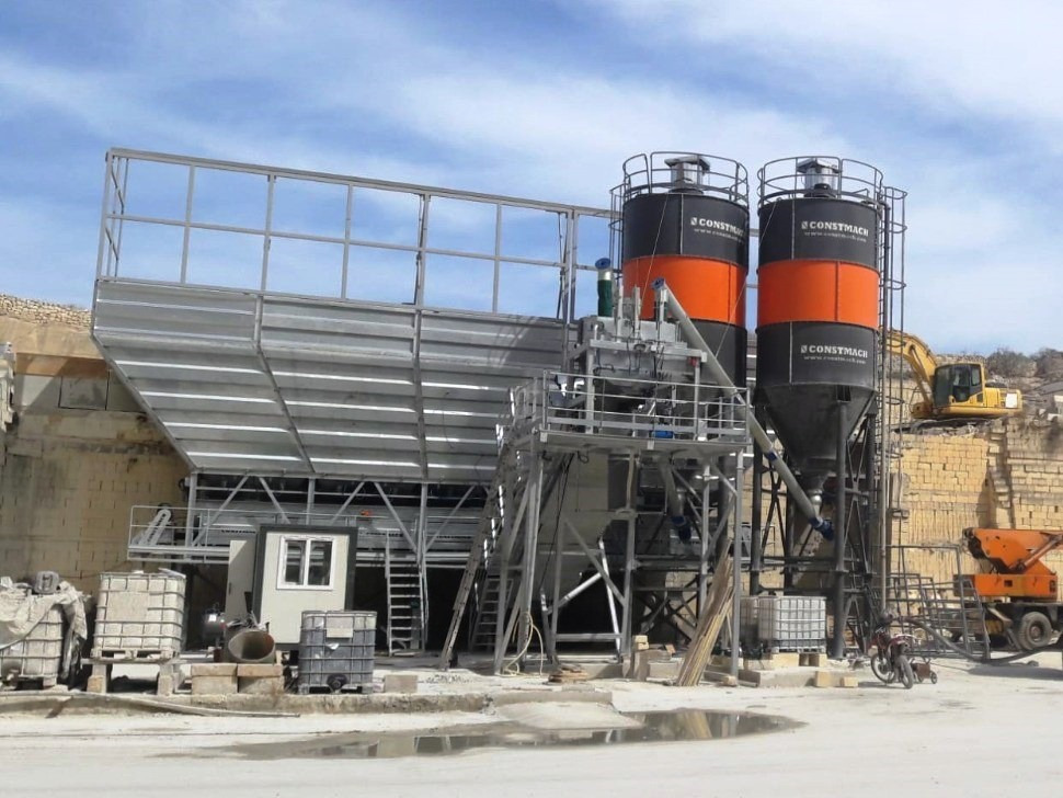 Constmach 100 m³/h Trockenbeton Mischanlage - 콘크리트 플랜트 : 사진 3 Constmach 100 m³/h Trockenbeton Mischanlage - 콘크리트 플랜트 : 사진 3