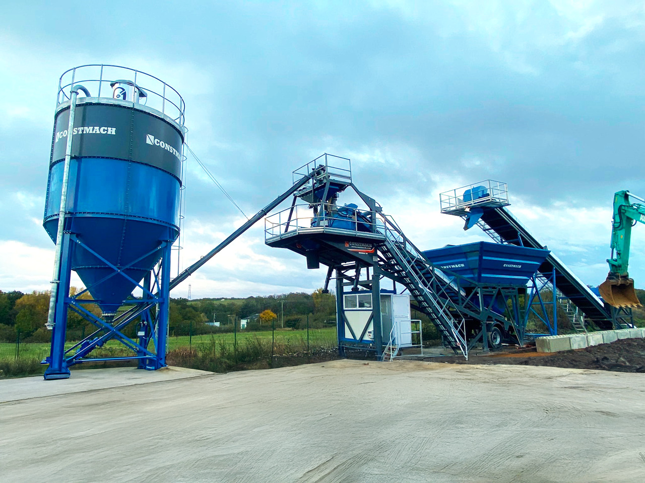 Constmach 30 m³/h Mobile Concrete Batching Plant - 콘크리트 플랜트 : 사진 1 Constmach 30 m³/h Mobile Concrete Batching Plant - 콘크리트 플랜트 : 사진 1
