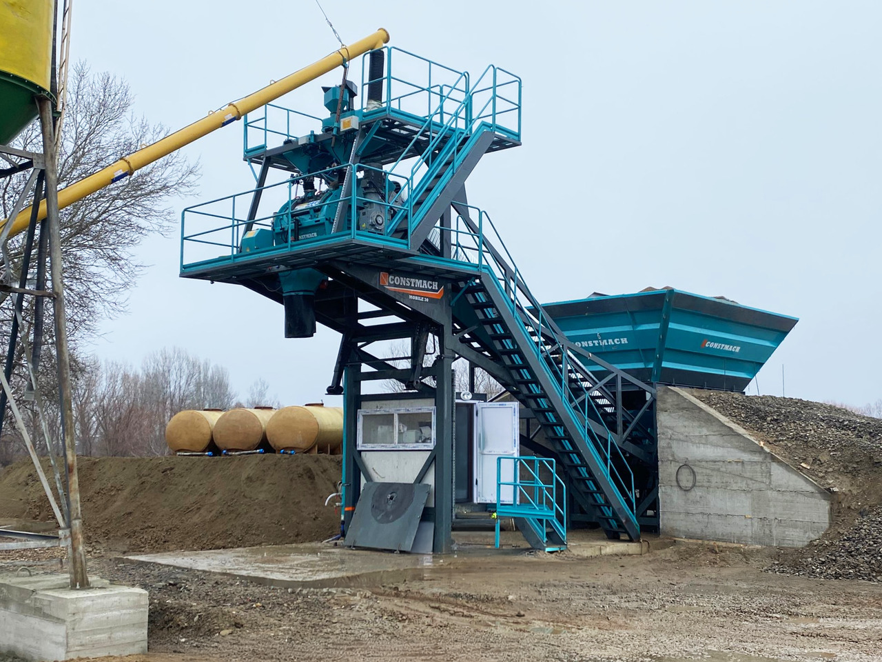 Constmach 30 m³/h Mobile Concrete Batching Plant - 콘크리트 플랜트 : 사진 5 Constmach 30 m³/h Mobile Concrete Batching Plant - 콘크리트 플랜트 : 사진 5