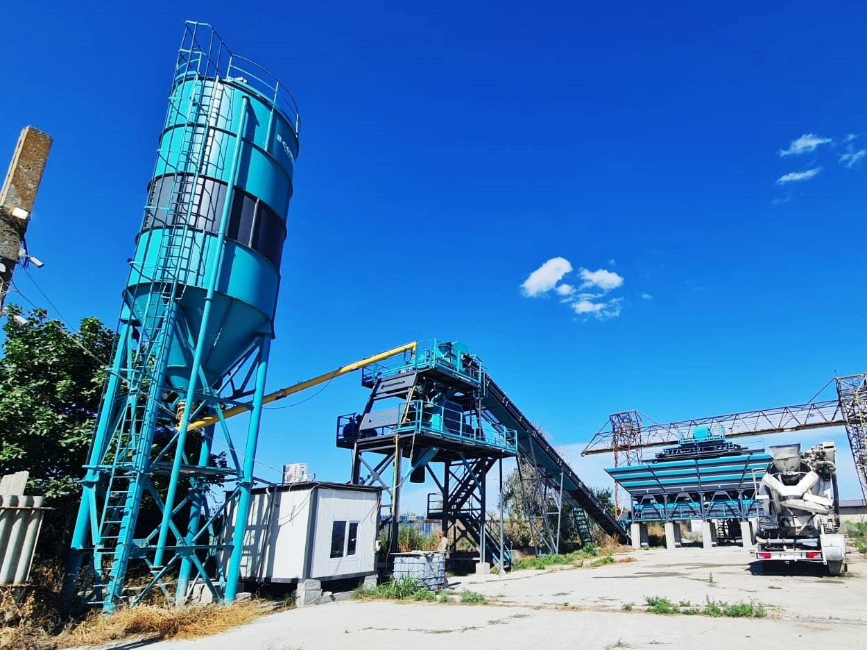 Constmach 60 m³/h Stationary Concrete Batching Plant - 콘크리트 플랜트 : 사진 1 Constmach 60 m³/h Stationary Concrete Batching Plant - 콘크리트 플랜트 : 사진 1