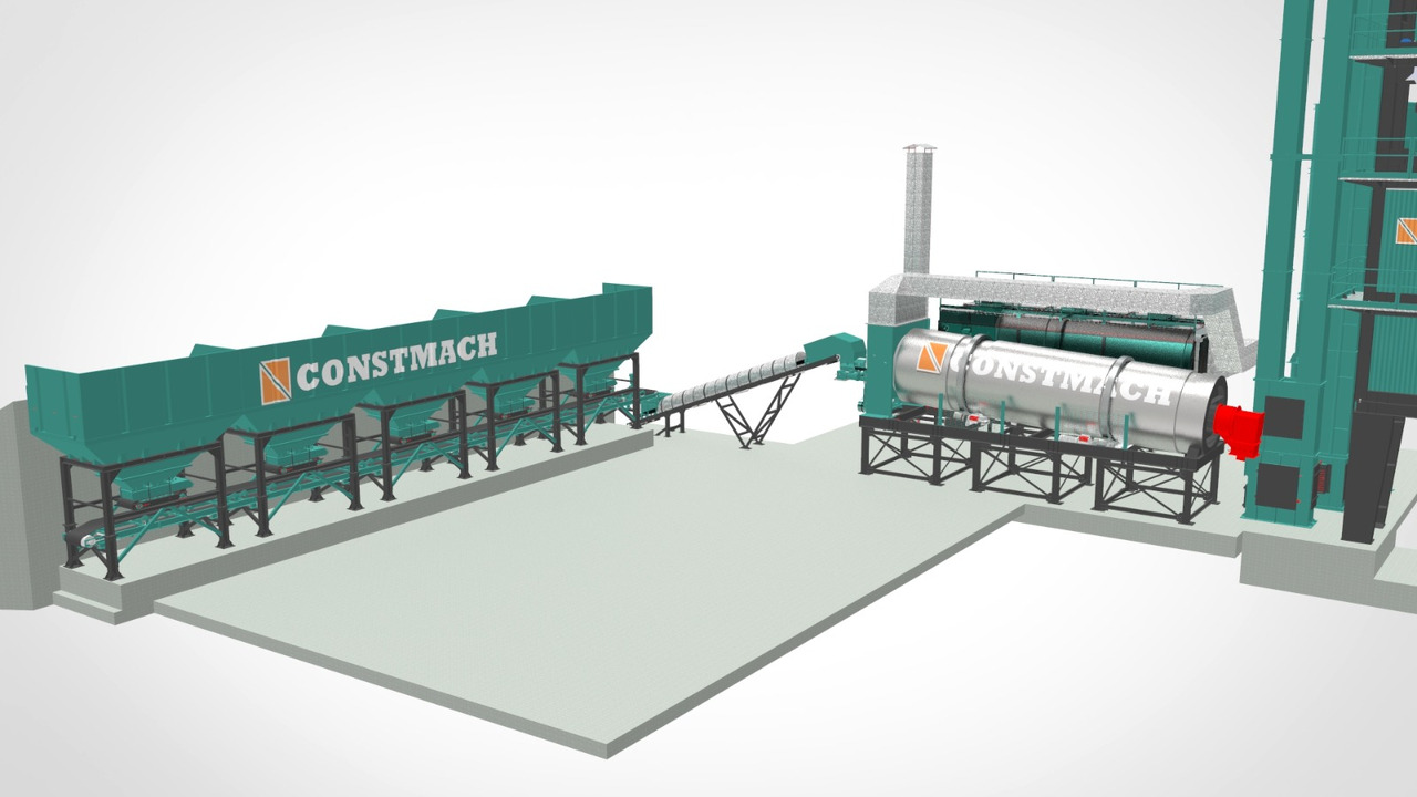Constmach Centrale D'asphalte Stationnaire Livrée en Stock Garantie 2 ans - 아스팔트 플랜트 : 사진 5 Constmach Centrale D'asphalte Stationnaire Livrée en Stock Garantie 2 ans - 아스팔트 플랜트 : 사진 5
