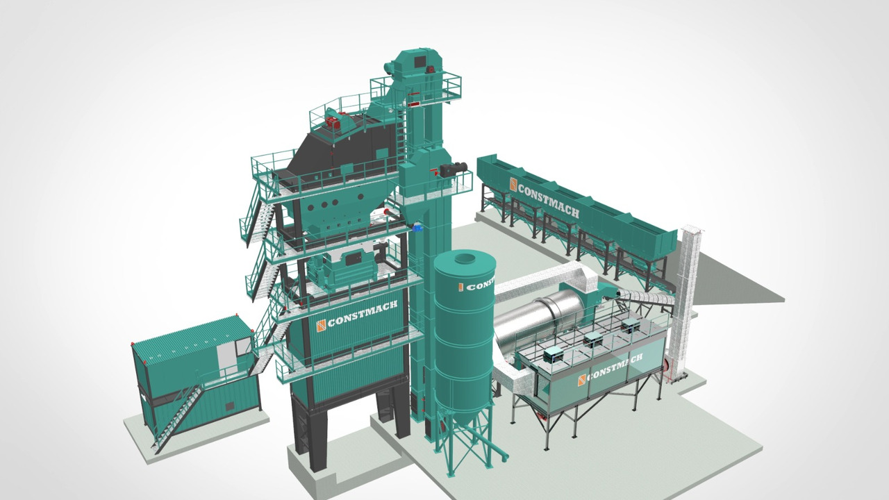 Constmach Centrales D'asphalte Fixes de Type Batch - 아스팔트 플랜트 : 사진 3 Constmach Centrales D'asphalte Fixes de Type Batch - 아스팔트 플랜트 : 사진 3