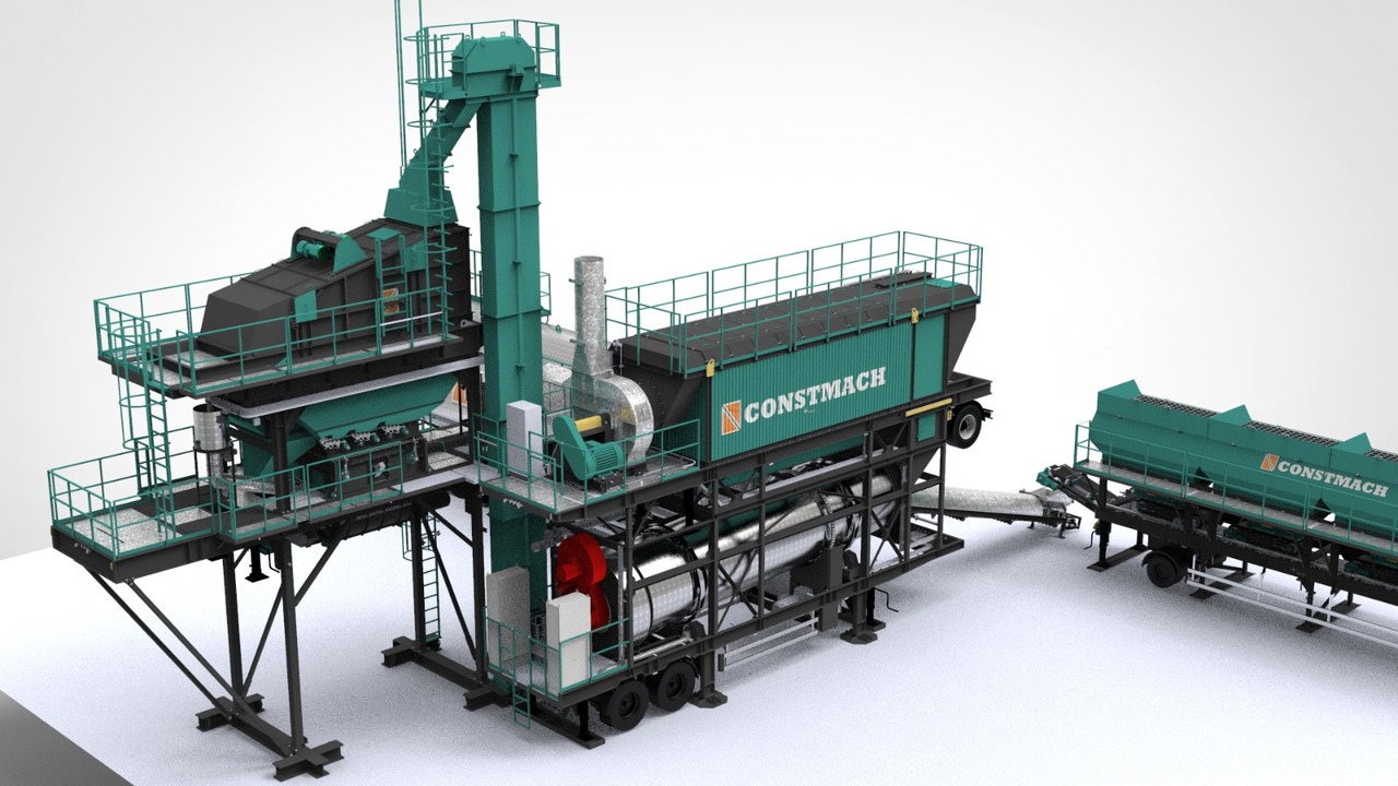 Constmach Centrales D'asphalte Mobiles de Type Batch - 아스팔트 플랜트 : 사진 2 Constmach Centrales D'asphalte Mobiles de Type Batch - 아스팔트 플랜트 : 사진 2