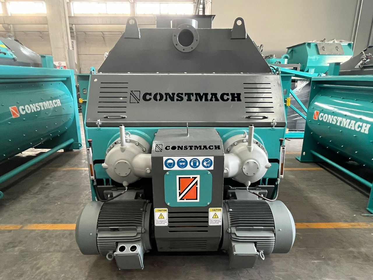Constmach Double Shaft Concrete Mixer (Paddle Mixer) - 콘크리트 믹서 : 사진 3 Constmach Double Shaft Concrete Mixer (Paddle Mixer) - 콘크리트 믹서 : 사진 3