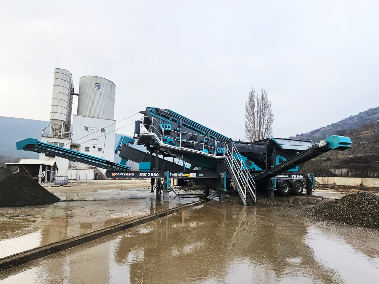 Constmach Installation Mobile De Lavage Et De Criblage De Sable Et De Gravier - 스크리너 : 사진 5 Constmach Installation Mobile De Lavage Et De Criblage De Sable Et De Gravier - 스크리너 : 사진 5