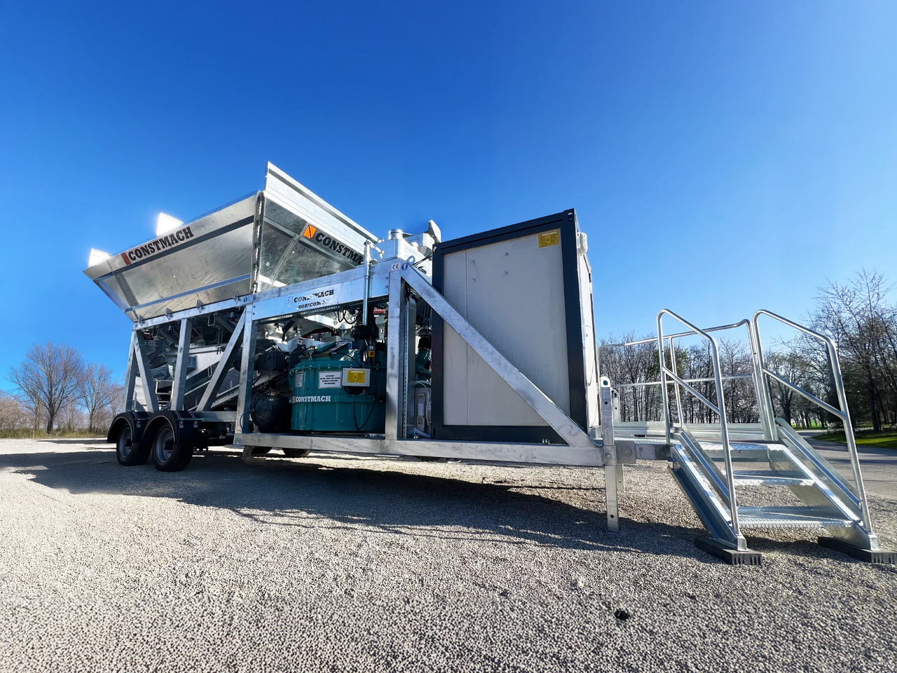 Constmach Mini Mobile Concrete Batching Plant 30 m³/h - 콘크리트 플랜트 : 사진 4 Constmach Mini Mobile Concrete Batching Plant 30 m³/h - 콘크리트 플랜트 : 사진 4