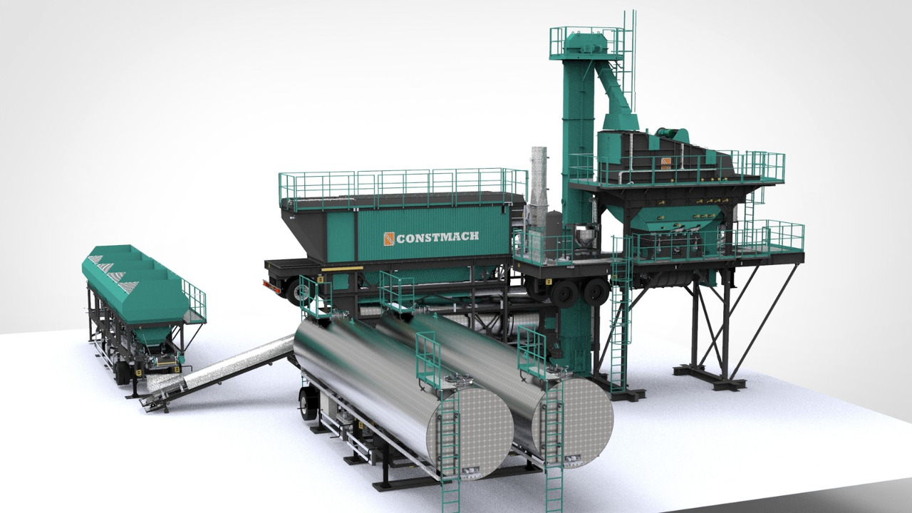 Constmach Mobile Asphalt Plant - 아스팔트 플랜트 : 사진 3 Constmach Mobile Asphalt Plant - 아스팔트 플랜트 : 사진 3