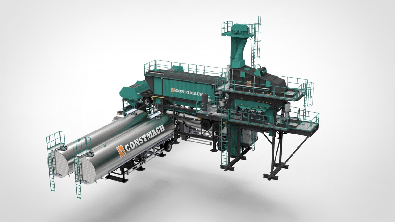 Constmach Mobile Batch Type Asphalt Plants - 아스팔트 플랜트 : 사진 3 Constmach Mobile Batch Type Asphalt Plants - 아스팔트 플랜트 : 사진 3