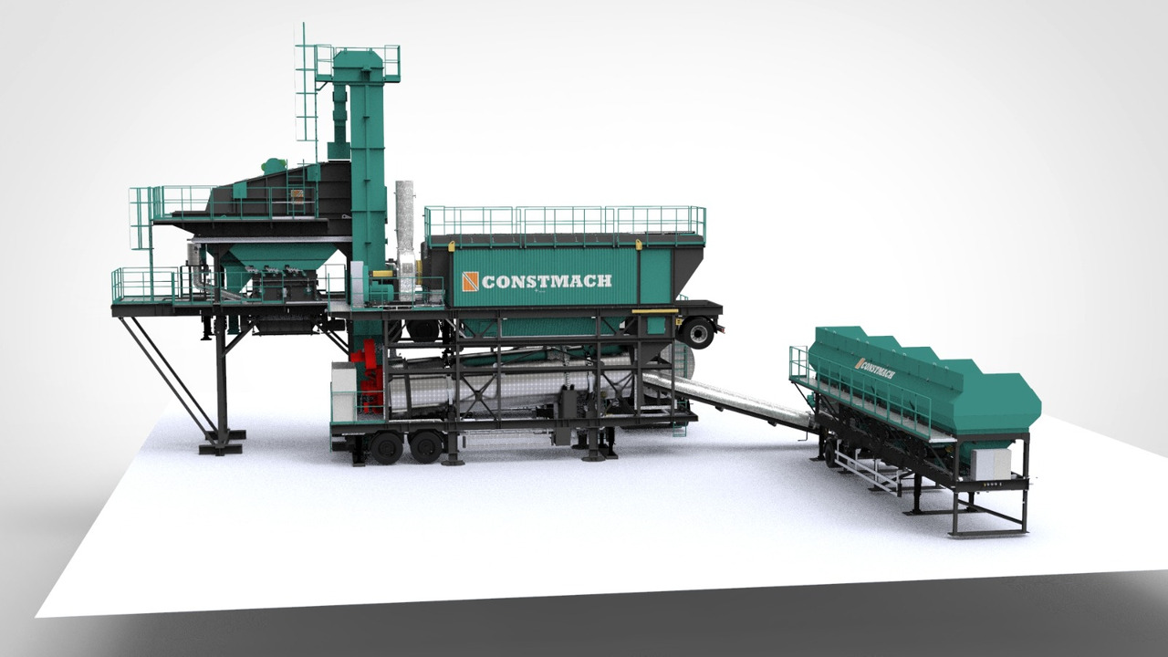 Constmach Mobile Batch Type Asphalt Plants - 아스팔트 플랜트 : 사진 1 Constmach Mobile Batch Type Asphalt Plants - 아스팔트 플랜트 : 사진 1