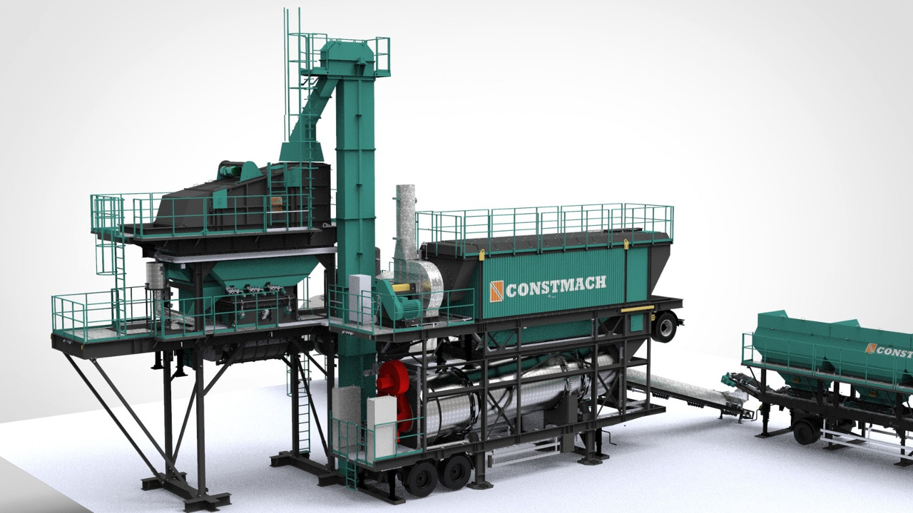 Constmach Mobile Batch Type Asphalt Plants - 아스팔트 플랜트 : 사진 4 Constmach Mobile Batch Type Asphalt Plants - 아스팔트 플랜트 : 사진 4