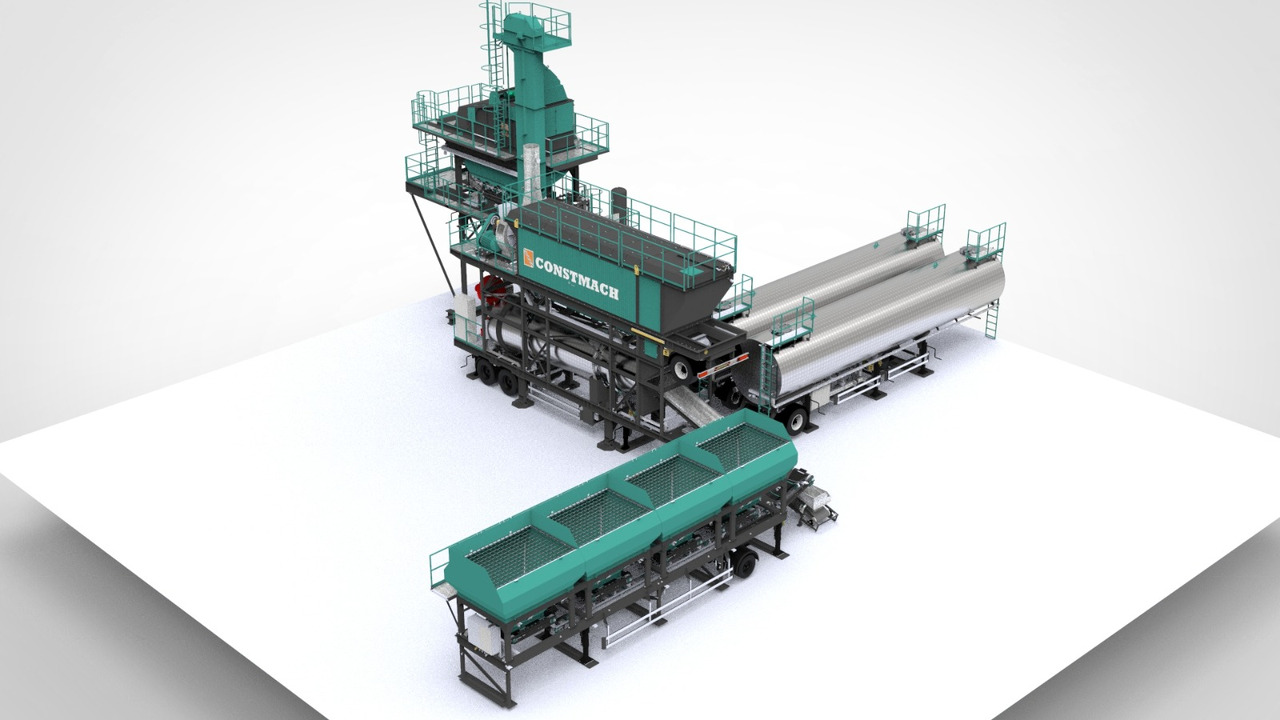 Constmach Mobile Batch Type Asphalt Plants - 아스팔트 플랜트 : 사진 5 Constmach Mobile Batch Type Asphalt Plants - 아스팔트 플랜트 : 사진 5