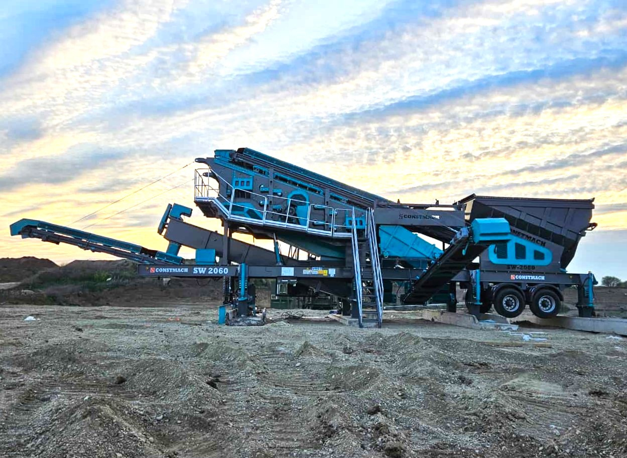 Constmach Mobile Sand And Gravel Washing And Screening Plant - 스크리너 : 사진 1 Constmach Mobile Sand And Gravel Washing And Screening Plant - 스크리너 : 사진 1