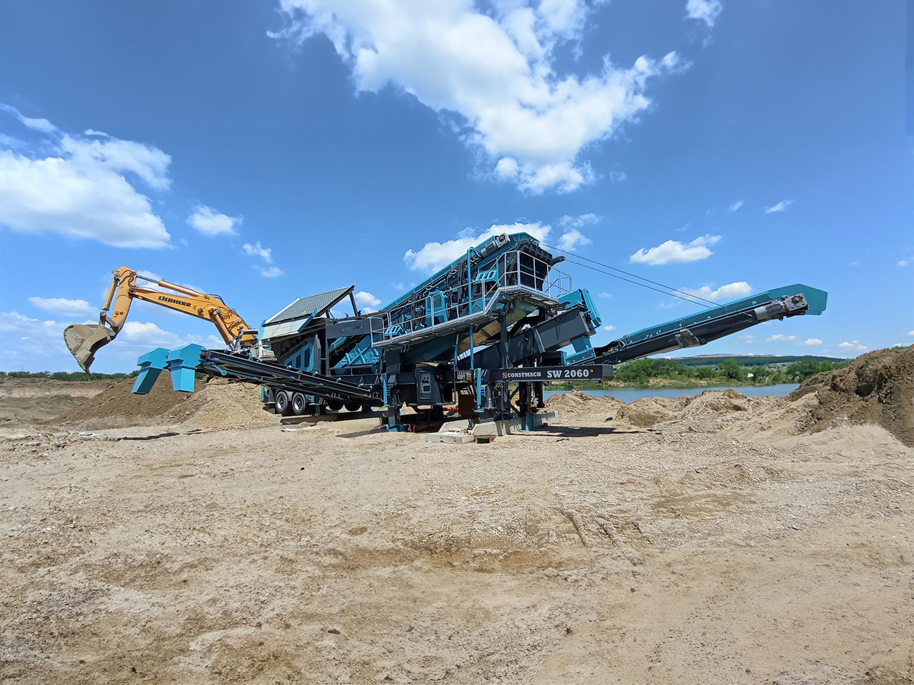 Constmach Mobile Sand And Gravel Washing And Screening Plant - 스크리너 : 사진 2 Constmach Mobile Sand And Gravel Washing And Screening Plant - 스크리너 : 사진 2