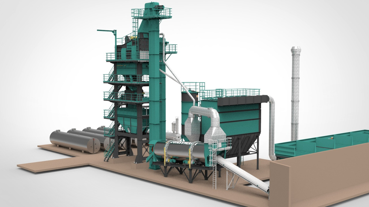 Constmach Stationary Asphalt Plant Delivered in Stock 2 Year Warranty - 아스팔트 플랜트 : 사진 2 Constmach Stationary Asphalt Plant Delivered in Stock 2 Year Warranty - 아스팔트 플랜트 : 사진 2