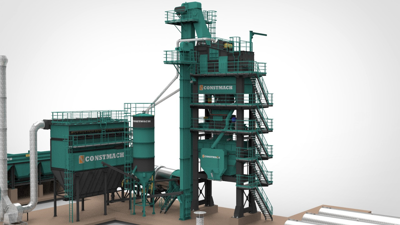 Constmach Stationary Asphalt Plant Delivered in Stock 2 Year Warranty - 아스팔트 플랜트 : 사진 5 Constmach Stationary Asphalt Plant Delivered in Stock 2 Year Warranty - 아스팔트 플랜트 : 사진 5