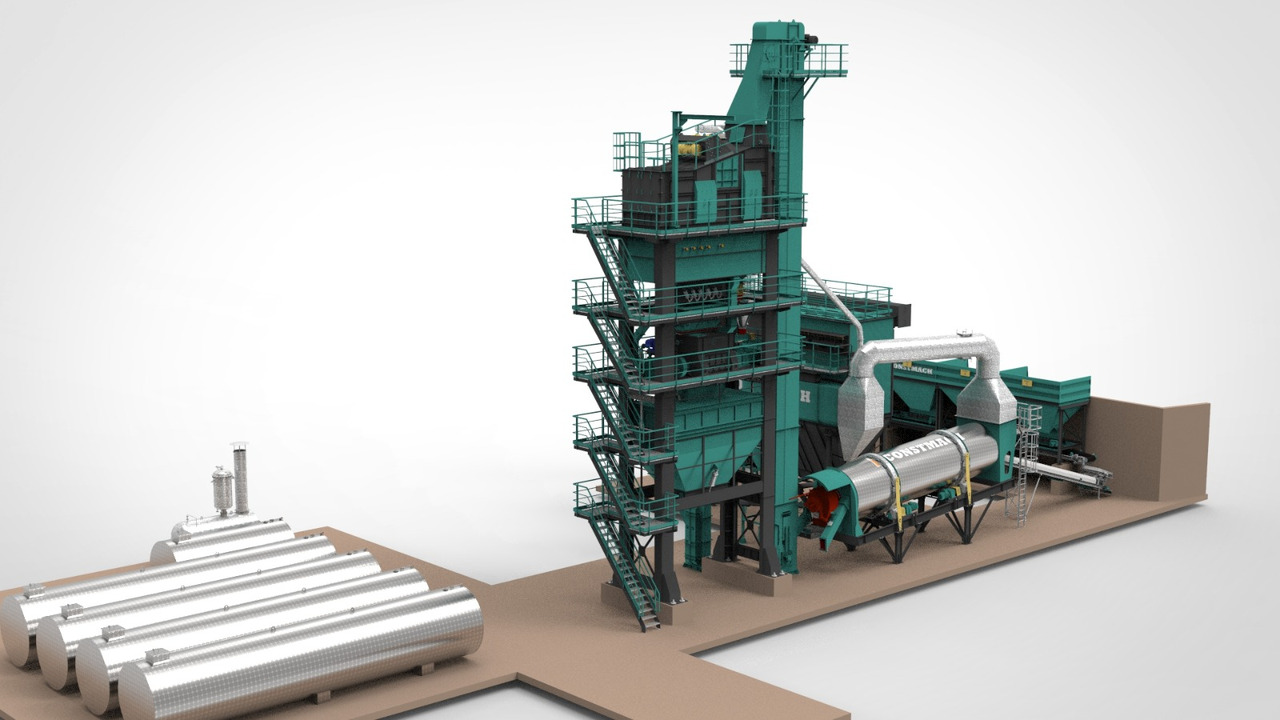 Constmach Stationary Asphalt Plant Delivered in Stock 2 Year Warranty - 아스팔트 플랜트 : 사진 3 Constmach Stationary Asphalt Plant Delivered in Stock 2 Year Warranty - 아스팔트 플랜트 : 사진 3