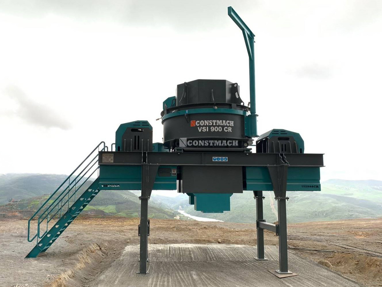 Constmach Vertical Shaft Impact Stone Crusher 190-250 TPH - 임팩트 크러셔 : 사진 5 Constmach Vertical Shaft Impact Stone Crusher 190-250 TPH - 임팩트 크러셔 : 사진 5