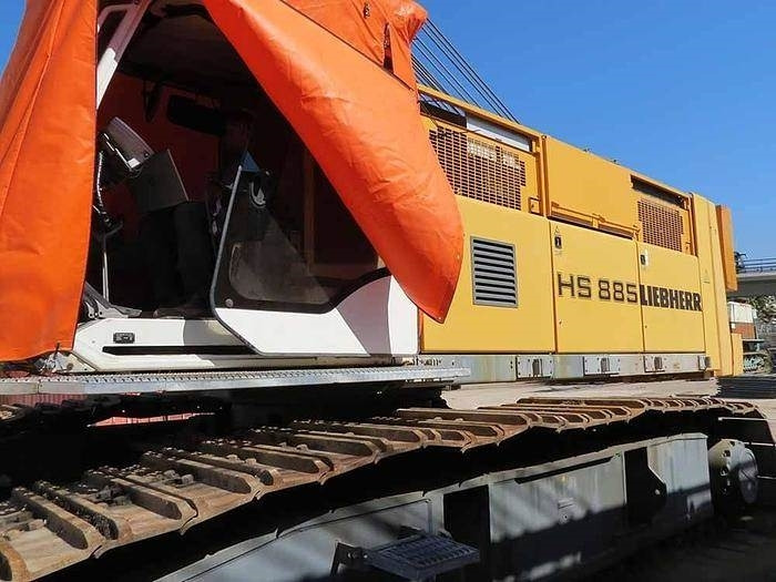 Liebherr HS885HD + BAUER CUTTER - 38 METERS - 크레인 : 사진 1 Liebherr HS885HD + BAUER CUTTER - 38 METERS - 크레인 : 사진 1