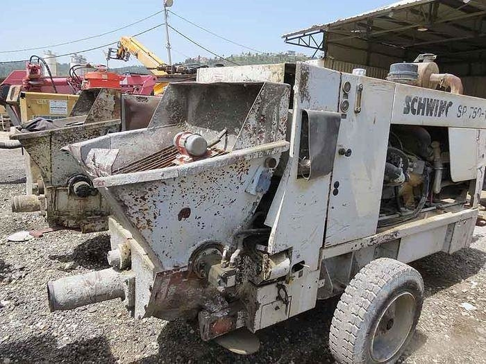 Schwing SP750-18 - 고정식 콘크리트 펌프 : 사진 1 Schwing SP750-18 - 고정식 콘크리트 펌프 : 사진 1